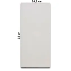 Vitre 520x242 mm pour poele à bois Panadero Alba