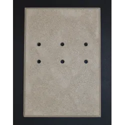 Pierre De Plaque Arrière B Pour Le Poêle Memphis K1612 - Fireplace