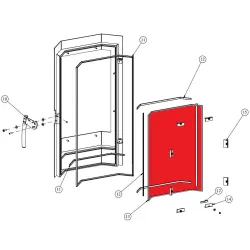 Vitre Pour Le Poêle Karthago Novo K3492 - Fireplace