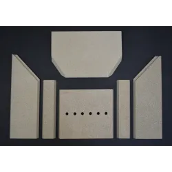 Revêtement De Chambre De Combustion B Pour Le Poêle Brasil R5790 - Fireplace