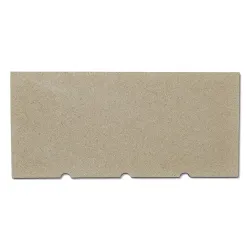 Pierre De Plaque Arrière Haut A Pour Le Poêle Santa Fe K1700 - Fireplace