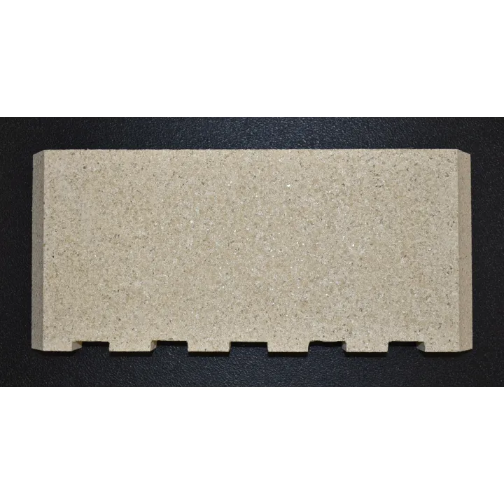 Pierre de plaque arrière haut pour le poêle Fireplace Meccora Novo