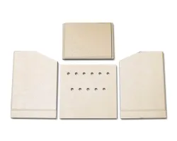 Revêtement de chambre de combustion pour le poêle Fireplace Fuoco2009