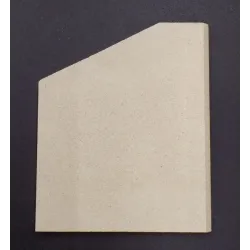 Pierre Latérale Droit B Pour Le Poêle Malibu R0645 - Fireplace