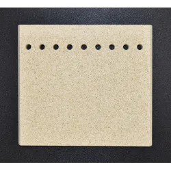Pierre De Plaque Arrière Pour Le Poêle Moderato K4820 - Fireplace