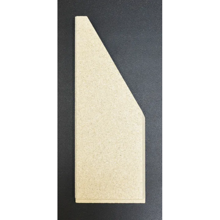 Pierre latérale gauche avant pour le poêle Fireplace Porto