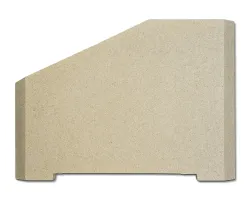 Pierre latérale droit haut pour le poêle Fireplace Minas