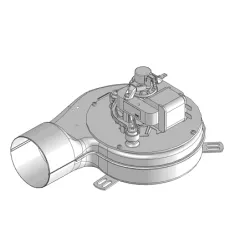 Ventilateur fumées - Ref 41451406501 - MCZ
