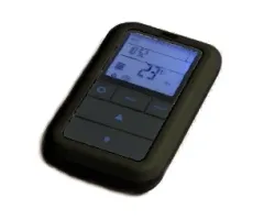 Télécommande noire 434,5MHZ - Fonctionne à partir de 0 à 3 Ventilateurs - Ref 41451301203 - MCZ