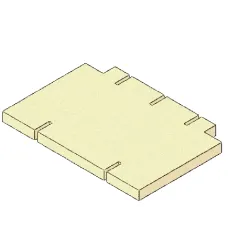 Protection en vermiculite - Ref 41151400900 - MCZ