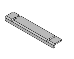 Patte support protection en vermiculite (2 pcs) - Ref 41401421630 - MCZ