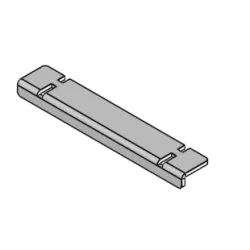Patte support protection en vermiculite (2 pcs) - Ref 41401421630 - MCZ