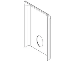 Dosseret en fonte - Ref 41301502600V - MCZ