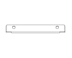 Glissèrie cendre - Ref 41411622130V - MCZ