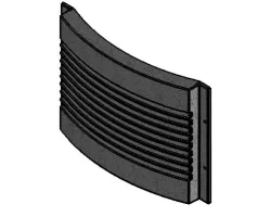 Grille air supérieur en fonte - Ref 41301503200V - MCZ