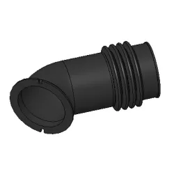 Tuyau de sortie air en silicone - Ref 41801601100 - MCZ