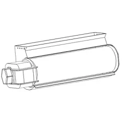Ventilateur air - Ref 41451600800 - MCZ