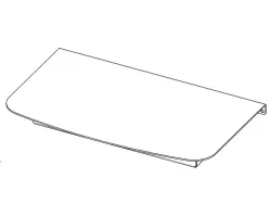 Couvercle  - Ref 4141187674000 - MCZ