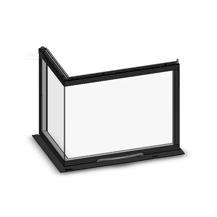 Kit mis à jour de la version 2011 à la version 2012 - Porte avec une seule vitre - Ref 41801202100 - MCZ