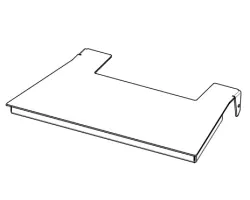 Couvercle complèt - Ref 4141178334000 - MCZ