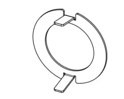 Régulateur arrivée air comburant - Ref 41401629410 - MCZ