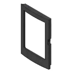 Cadre porte foyer en fonte - Ref 41301302200V - MCZ