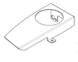 Finition esthétique tuyau des fumées - Ref 41411653340P - MCZ