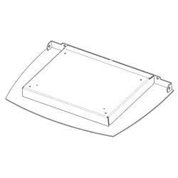 Couvercle réservoir pellet avec joint - Ref 41411668840P - MCZ