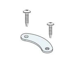 Étrier supérieur - Ref 41400906210 - MCZ