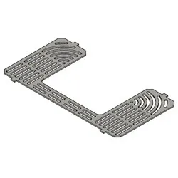 Grille foyer - Ref 41400906610V - MCZ