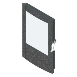 Porte finie complète - Ref 41300801250 - MCZ