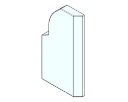 Côté en Alutec - Ref 41151001400 - MCZ