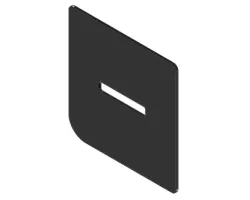 Couvercle réservoir pellet - Ref 41401210460 - MCZ