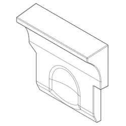 Fond en Alutec® - Ref 41151001200 - MCZ