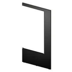 Panneau antérieur noir - Ref 41401230160 - MCZ