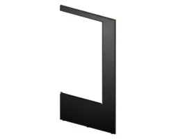 Panneau antérieur noir - Ref 41401230161 - MCZ