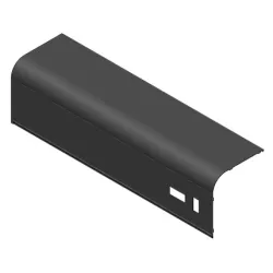Panneau frontal couverture réservoir pellet - Ref 41401210760 - MCZ