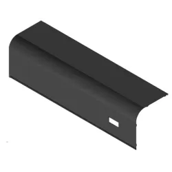 Panneau frontal couverture réservoir pellet - Ref 41401210761 - MCZ