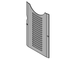 Bride noir trappe inspection - Ref 41411624230P - MCZ