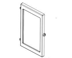 Cadre porte foyer - Ref 41301602500V - MCZ