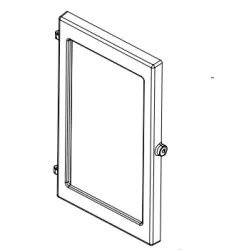 Cadre porte foyer - Ref 41301602500V - MCZ