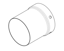 Rallonge ventilateur - Ref 41601601700V - MCZ