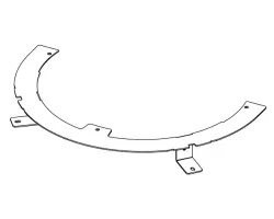 Support supérieur du dessus - Ref 41411655940V - MCZ