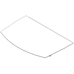 Couvercle réservoir pellet avec joint - Ref 41421500960 - MCZ