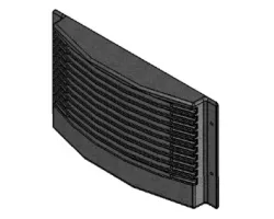 Grille air en fonte - Ref 41301400300V - MCZ
