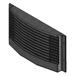 Grille air en fonte - Ref 41301400300V - MCZ