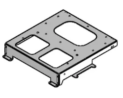 Support du dessus - Ref 41411538931V - MCZ