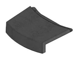 Plaque supérieure en fonte - Ref 41301400460 - MCZ