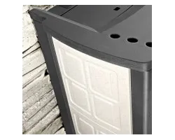 Carreaux latéraux en céramique poivre et sel - Ref 412508031 - MCZ