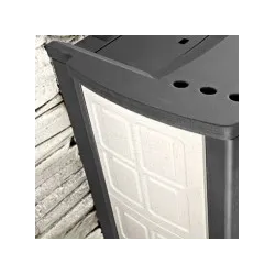 Carreaux latéraux en céramique poivre et sel - Ref 412508031 - MCZ